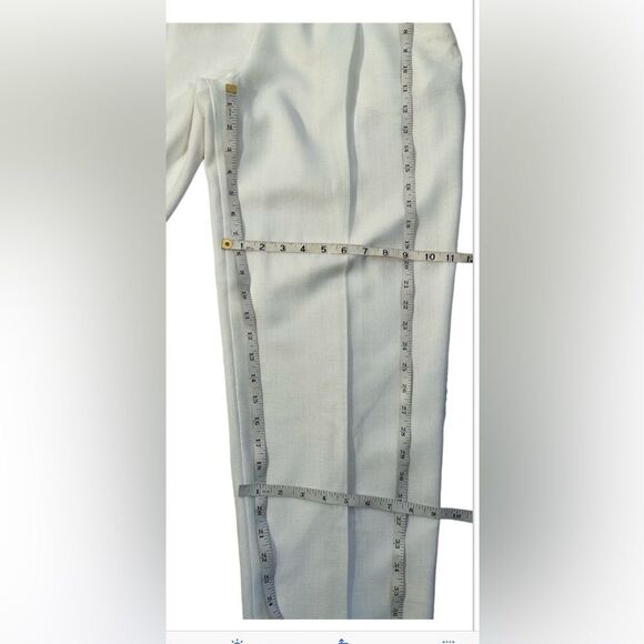 SIDEFFECTS Women’s Vintage White Dress Pants Size Small - Picture 12 of 14